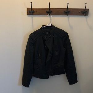 Black Moto Leather Jacket